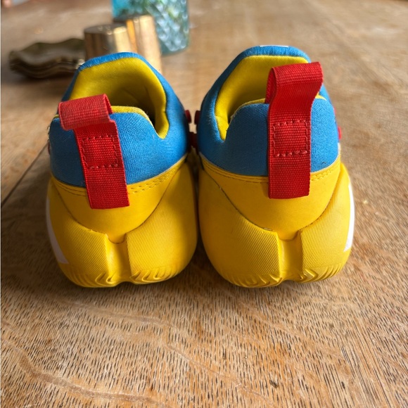 Adidas Kids' Blue and Yellow Sneakers - Picture 3 of 4